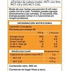 Keto Oil  Mct Plus 480 Ml. Wellplus. 100% Vegano 3