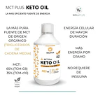 Keto Oil  Mct Plus 480 Ml. Wellplus. 100% Vegano 4