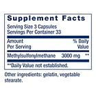 Life Extension - Msm 1000mg 100 Caps 2