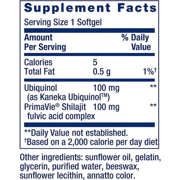 Life Extension Super Ubiquinol Coq10 100mg 60caps (2 Meses) 4