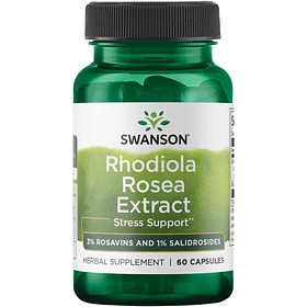 Swanson- Extracto de Rhodiola Rosea 60 capsulas 