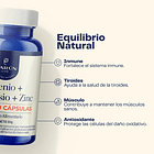 Karun Life - Selenio + Magnesio + Zinc 500 Mg 60 Capsulas N/a Sin Sabor 6