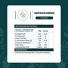 Ashwagandha Karun Life 450 Mg 60 Cápsulas Karun Life Sin Sabor 2