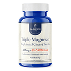 Karun Life Triple Magnesio Bisglicinato Citrato Taurato 400g N/a 1
