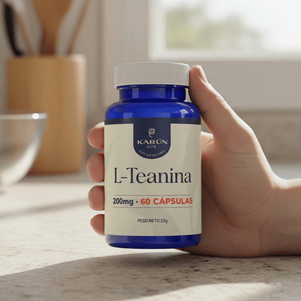 Karun Life - L-teanina 200mg 60 Cápsulas - N/a 6