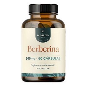 Berberina 60 Cápsulas Karun Life Sin Sabor