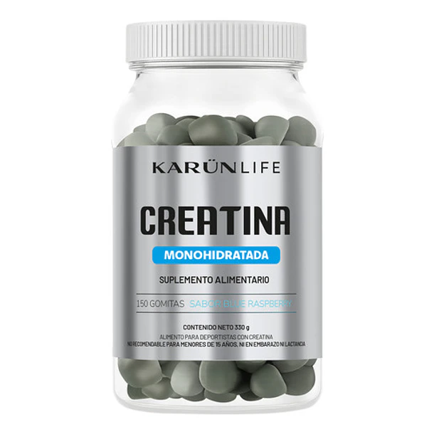 Creatina Monohidratada 150 Gomitas Premium Karun Life Arándano 1