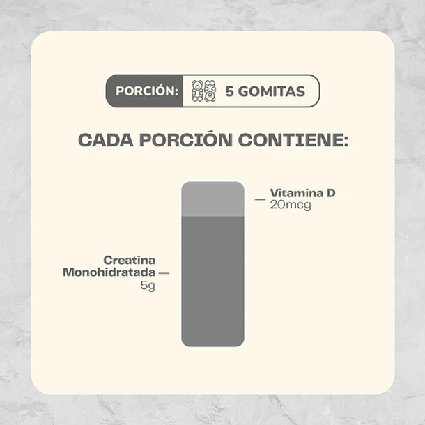 Creatina Monohidratada 150 Gomitas Premium Karun Life Arándano 6