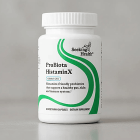 Seeking Health, Probiota Histamina, 60 Cápsulas Sin Sabor