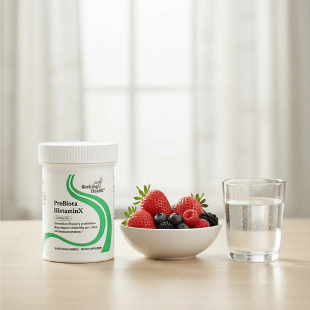 Seeking Health, Probiota Histamina, 60 Cápsulas Sin Sabor 8