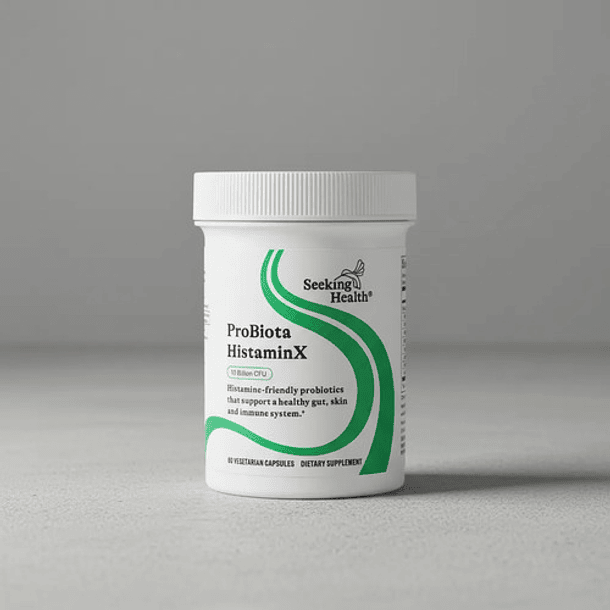 Seeking Health, Probiota Histamina, 60 Cápsulas Sin Sabor 9