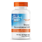 Doctor Best Trans Resveratrol C/ Resvinol 100 Mg 60 Cápsulas Sin Sabor 1
