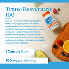 Doctor Best Trans Resveratrol C/ Resvinol 100 Mg 60 Cápsulas Sin Sabor 3