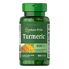 Turmeric 400mg 100 Cápsulas Puritan's Pride / Yoursups Sin Sabor 1