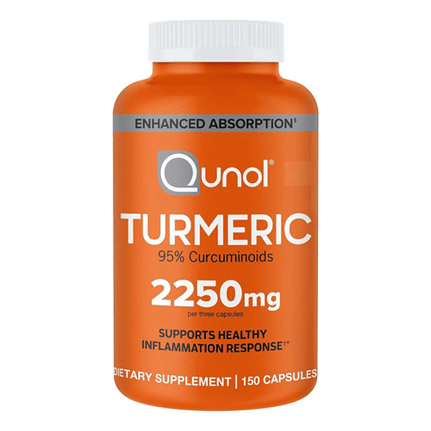 Qunol Turmeric Curcumin 2250mg Alta Potencia N/a 1