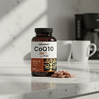 Suplemento Naturebell Coq10 Ubiquinona De 200 Mg Con Pqq 240 Sin Sabor 5