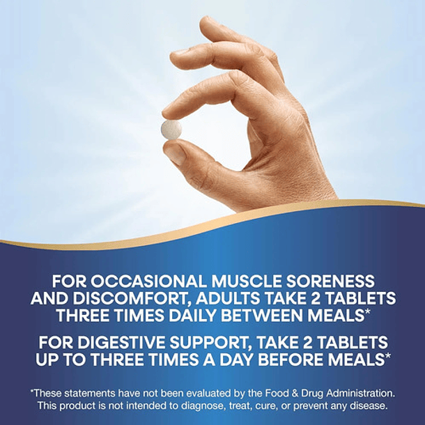 Natures Way Enzymas Digestivas Pancreáticas Y Sistémicas 100 Sin Sabor 5