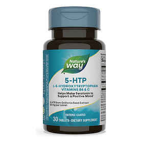 Natures Way - 5-htp + Vit C + B6 (30 Capsulas) N/a