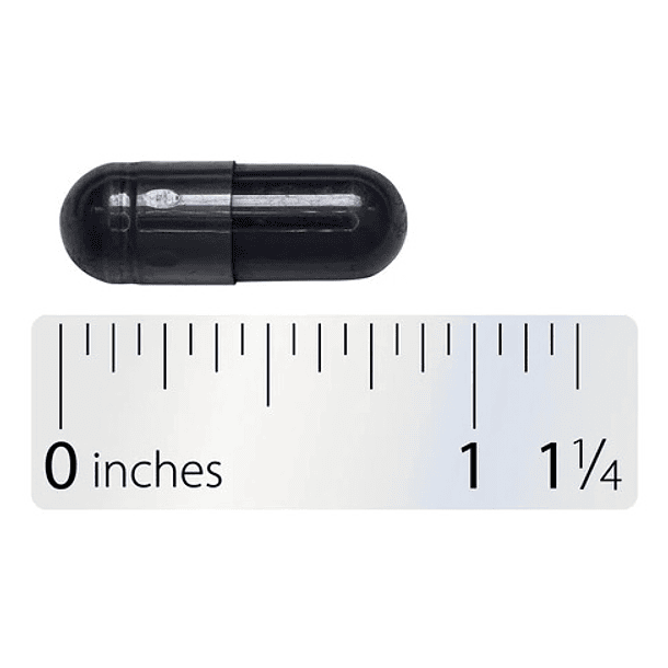 Natures Way - Carbón Activo 560mg 100 Capsulas N/a 6