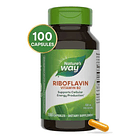 Natures Way - Riboflavina Vitamina B2 100mg 100 Capsulas N/a 9