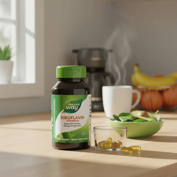 Natures Way - Riboflavina Vitamina B2 100mg 100 Capsulas N/a 10