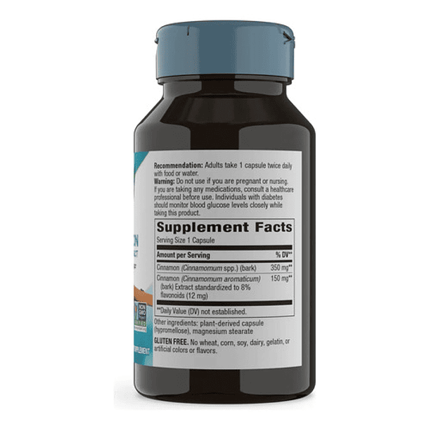 Natures Way - Extracto De Canela 60 Capsulas N/a 4