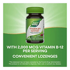 Natures Way Vitamina B12 2000mcg 100u Veganas Cereza 7