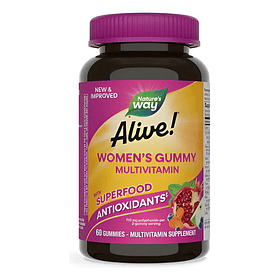 Natures Way - Multivitamínico Para Mujeres Gomitas 60 Caps Bayas Mixtas