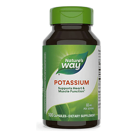 Natures Way - Potasio 85mg 100 Capsulas N/a