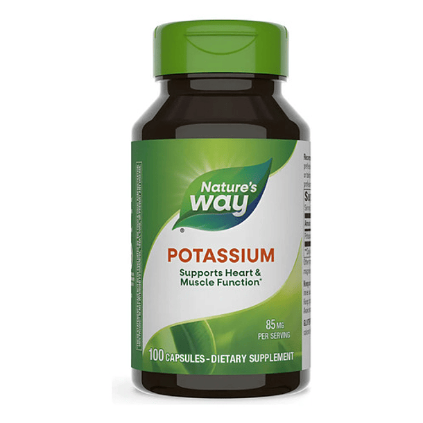 Natures Way - Potasio 85mg 100 Capsulas N/a 1