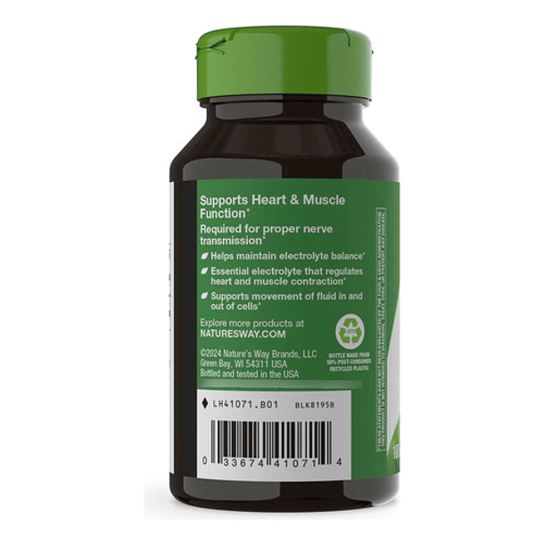 Natures Way - Potasio 85mg 100 Capsulas N/a 4