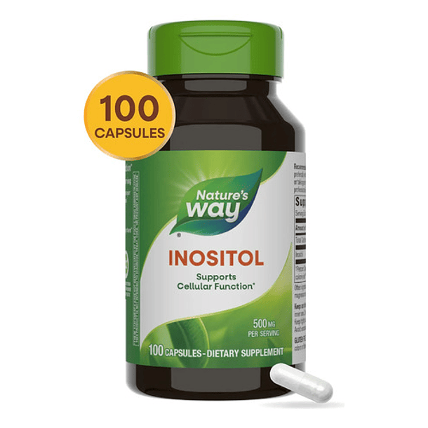 Natures Way - Inositol 500mg 100 Capsulas N/a 9
