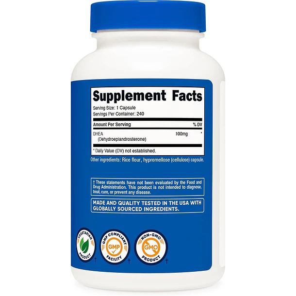 Nutricost DHEA 100mg 240 caps 2
