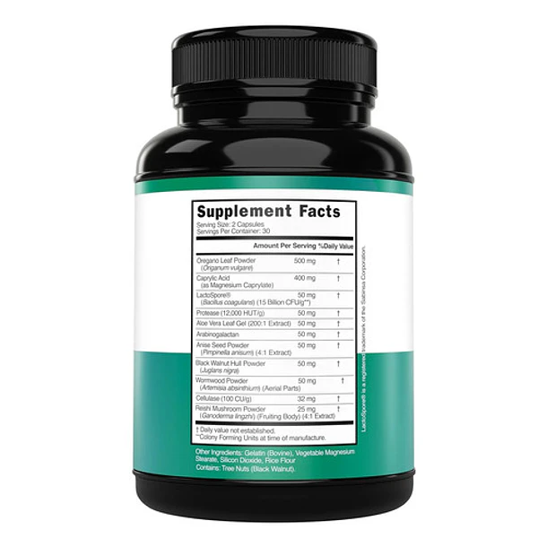 Dorado - Candida Cleanse Detox 60 Caps N/a 2