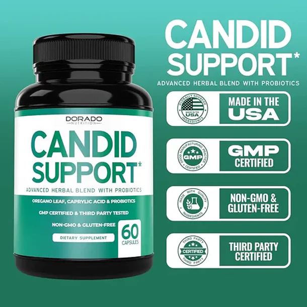 Dorado - Candida Cleanse Detox 60 Caps N/a 3