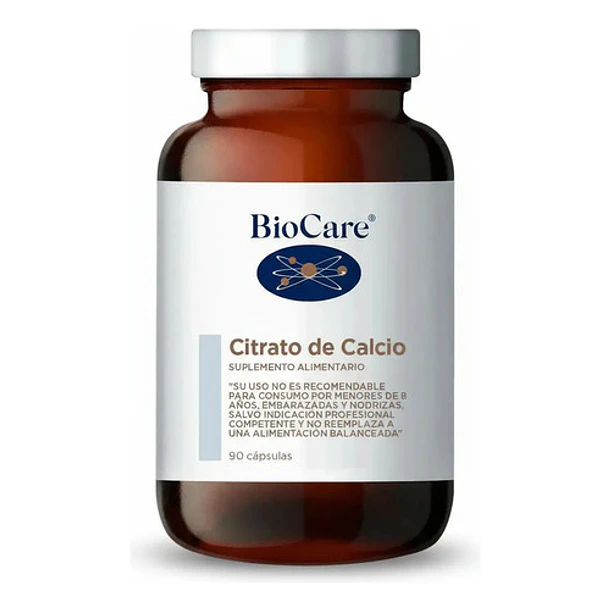 Biocare  - Citrato De Calcio 90 Cápsulas N/a 7