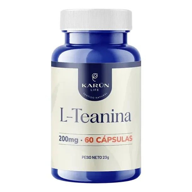 L- Teanina 60 Cápsulas Karun Life Sin Sabor 1