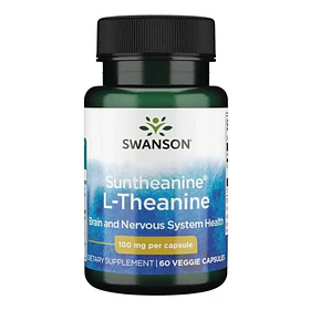 L Teanina Swanson 100mg Antistress Calma Y Bienestar Mental Original