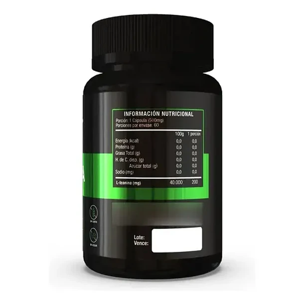 Extremo Sur -  L-teanina 60 Cápsulas Sin Sabor 3