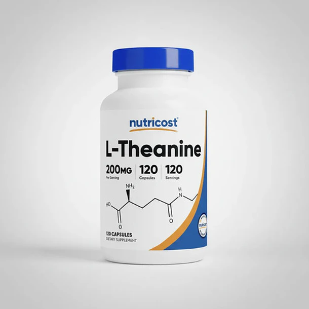 Nutricost Nutricost L-teanina 200mg 120 Cápsulas Neutro 7