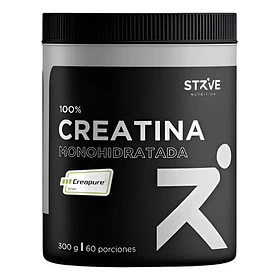 Strive Nutrition - Creatina Monohidratada Creapure 300 Grs Sin Sabor
