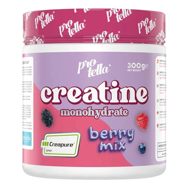 Creatina Creapure 300gr - Protella Berry Mix 1