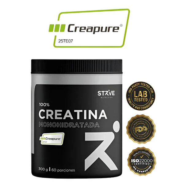 Strive Nutrition - Creatina Monohidratada Creapure 300 Grs Sin Sabor 2