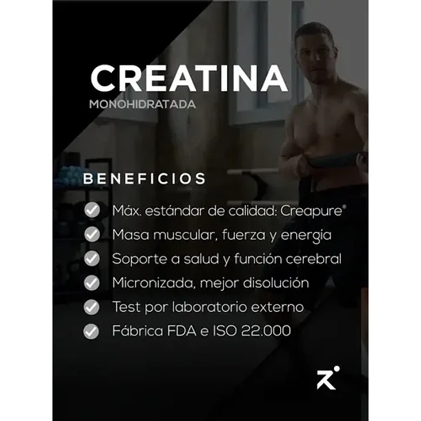 Strive Nutrition - Creatina Monohidratada Creapure 300 Grs Sin Sabor 5
