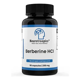 Neurotroopics - Berberina Hcl- 250 Mg 90 Cápsulas N/a
