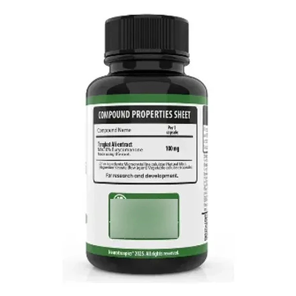 Neurotroopics- Tonkat Ali 10% 90capsulas 100mg Ninguno 2