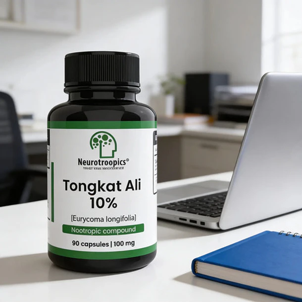 Neurotroopics- Tonkat Ali 10% 90capsulas 100mg Ninguno 4