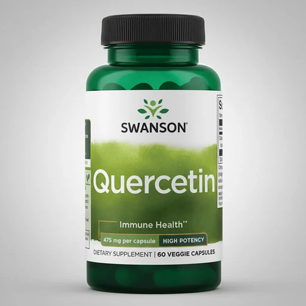 Swanson - Quercetina 475mg, 60 Caps Sin Sabor 6
