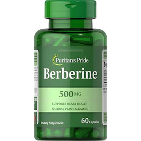 Puritan S Berberine 500mg 60 Cápsulas N/a