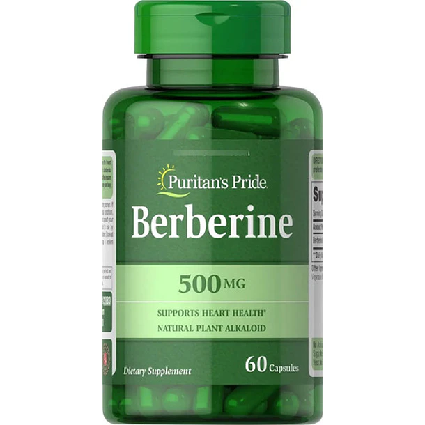 Puritan S Berberine 500mg 60 Cápsulas N/a 5